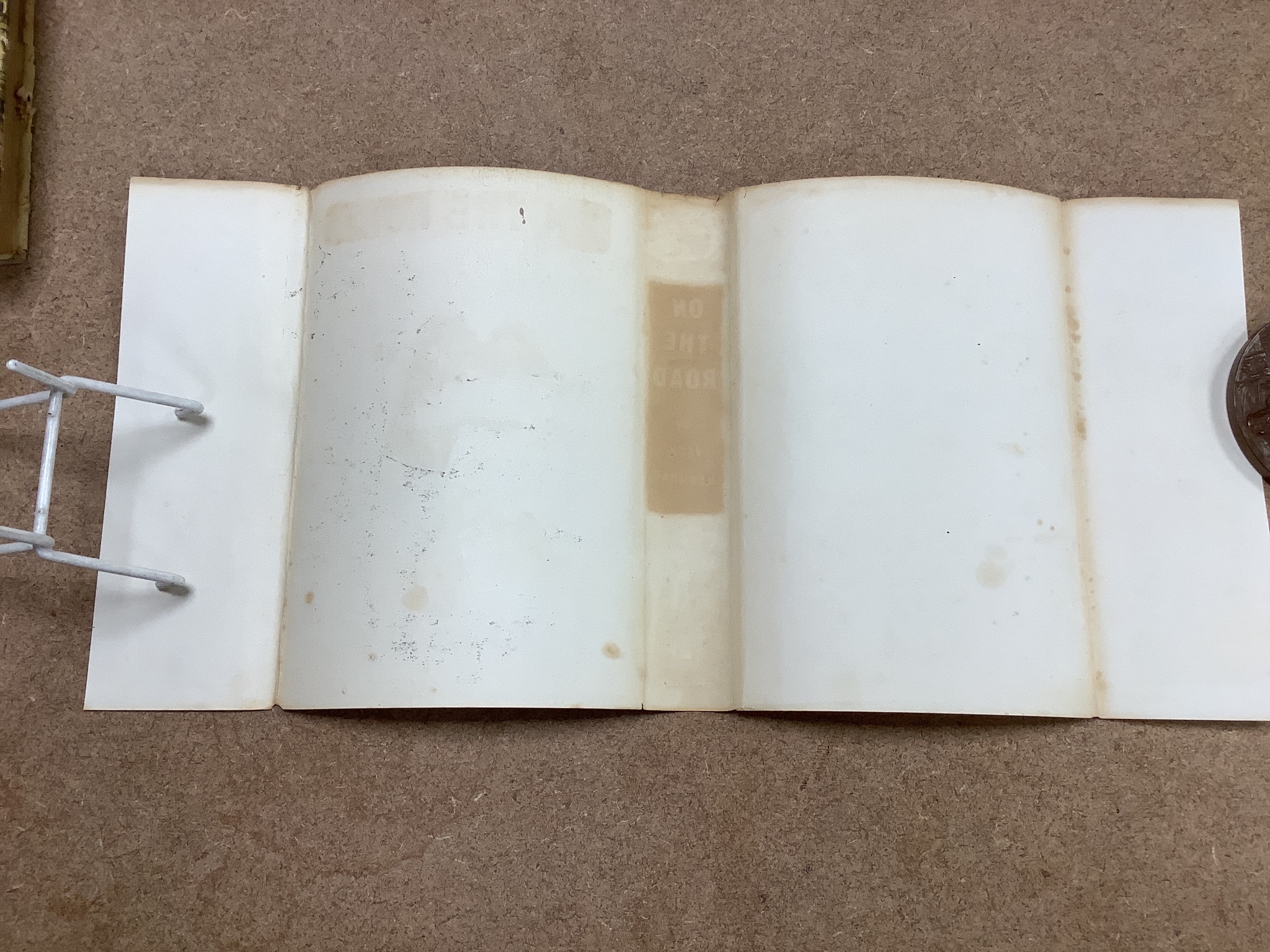 Kerouac, Jack - 3 works - On The Road, 1st English edition, original cloth with unclipped d/j, London, 1958; The Town and the City, 1st UK edition, original cloth with unclipped d/j , ragged and with loss to head of spin